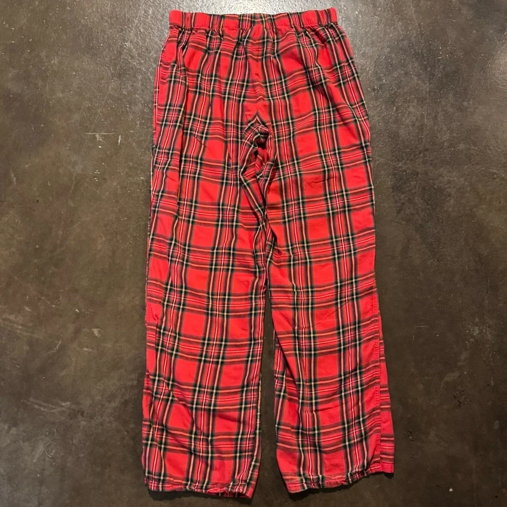 Victoria’s Secret Red Plaid Pajama Pants - Classic Y2K Style - Picture 3 of 4